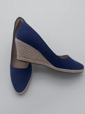 Ruanyu Canvas Espadrille Wedge size 9.5